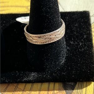 Sterling Silver Braided Band Ring